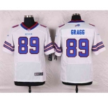 nike nfl jerseys buffalo bills #89 gragg white[Elite]