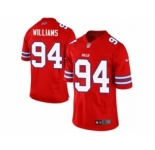 nike nfl jerseys buffalo bills #94 williams red[Elite]