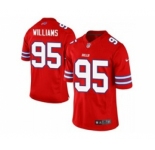 nike nfl jerseys buffalo bills #95 williams red[Elite][williams]