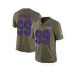 Men Nike Buffalo Bills #99 Marcell Dareus Limited Olive 2017 Salute to Service NFL Jersey