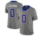 Men's Buffalo Bills #0 Keon Coleman Gray F.U.S.E. 2026 Nickel City Vapor Football Stitched Jersey