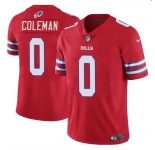 Men's Buffalo Bills #0 Keon Coleman Red 2024 Draft Vapor Untouchable Limited Football Stitched Jersey