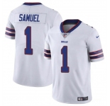 Men's Buffalo Bills #1 Curtis Samuel White Vapor Untouchable Limited Football Stitched Jersey