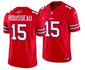 Men's Buffalo Bills #15 Gregory Rousseau Red 2026 F.U.S.E.Vapor Untouchable Limited Football Stitched Jersey