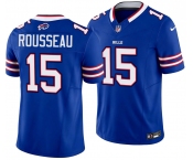 Men's Buffalo Bills #15 Gregory Rousseau Royal 2026 F.U.S.E.Vapor Untouchable Limited Football Stitched Jersey