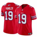 Men's Buffalo Bills #19 KJ Hamler Red 2024 F.U.S.E. Vapor Untouchable Limited Stitched Football Jersey
