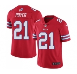 Men's Buffalo Bills #21 Jordan Poyer Red Vapor Untouchable Limited Stitched NFL Jersey