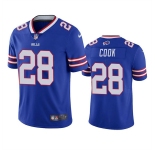 Men's Buffalo Bills #28 James Cook Blue Vapor Untouchable Limited Stitched Jersey