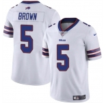 Men's Buffalo Bills #5 Anthony Brown White 2024 Vapor Untouchable Limited Football Stitched Jersey