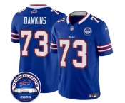 Men's Buffalo Bills #73 Dion Dawkins Blue F.U.S.E. 2026 Inaugural Season at Highmark Stadium Football Stitched Jersey