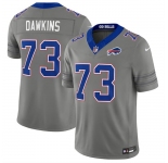 Men's Buffalo Bills #73 Dion Dawkins Gray F.U.S.E. 2026 Nickel City Vapor Football Stitched Jersey