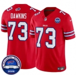 Men's Buffalo Bills #73 Dion Dawkins Red F.U.S.E. 2026 Inaugural Season at Highmark Stadium Football Stitched Jersey