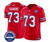 Men's Buffalo Bills #73 Dion Dawkins Red F.U.S.E. 2026 Inaugural Season at Highmark Stadium Football Stitched Jersey
