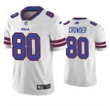 Men's Buffalo Bills #80 Jamison Crowder White Vapor Untouchable Limited Stitched Jersey