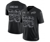 Men's Buffalo Bills #86 Dalton Kincaid Black 2026 F.U.S.E. Salute to Service Limited Stitched Football Jersey