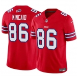 Men's Buffalo Bills #86 Dalton Kincaid Red 2024 F.U.S.E. Vapor Untouchable Limited Stitched Football Jersey