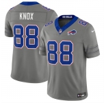 Men's Buffalo Bills #88 Dawson Knox Gray F.U.S.E. 2026 Nickel City Vapor Football Stitched Jersey