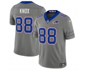 Men's Buffalo Bills #88 Dawson Knox Gray F.U.S.E. 2026 Nickel City Vapor Football Stitched Jersey