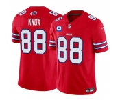 Men's Buffalo Bills #88 Dawson Knox Red 2026 F.U.S.E. Vapor With 1-Star C Patch Untouchable Limited Football Stitched Jersey