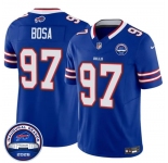 Men's Buffalo Bills #97 Joey Bosa Blue F.U.S.E. 2026 Inaugural Season at Highmark Stadium Football Stitched Jersey