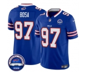 Men's Buffalo Bills #97 Joey Bosa Blue F.U.S.E. 2026 Inaugural Season at Highmark Stadium Football Stitched Jersey