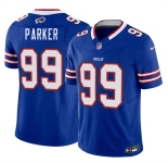 Men's Buffalo Bills #99 T.J. Parker Blue 2026 Draft F.U.S.E. Vapor Untouchable Limited Football Stitched Jersey