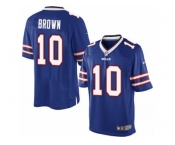 Men's Nike Buffalo Bills #10 Philly Brown Limited Royal Blue Team Color NFL Jersey