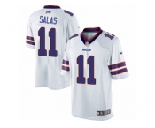 Men's Nike Buffalo Bills #11 Greg Salas Limited White NFL Jersey