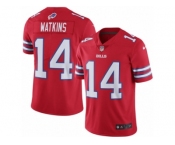 Men's Nike Buffalo Bills #14 Sammy Watkins Limited Red Rush NFL Jersey
