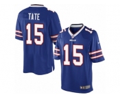 Men's Nike Buffalo Bills #15 Brandon Tate Limited Royal Blue Team Color NFL Jersey