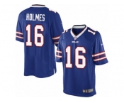 Men's Nike Buffalo Bills #16 Andre Holmes Limited Royal Blue Team Color NFL Jersey