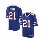 Men's Nike Buffalo Bills #21 Jordan Poyer Limited Royal Blue Team Color NFL Jersey