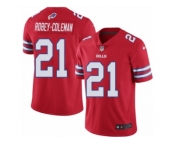 Men's Nike Buffalo Bills #21 Nickell Robey-Coleman Limited Red Rush NFL Jersey