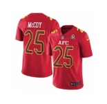 Men's Nike Buffalo Bills #25 LeSean McCoy Limited Red 2017 Pro Bowl NFL Jersey