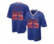 Men's Nike Buffalo Bills #25 LeSean McCoy Limited Royal Blue Strobe NFL Jersey