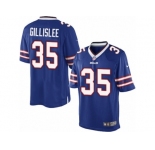 Men's Nike Buffalo Bills #35 Mike Gillislee Limited Royal Blue Team Color NFL Jersey