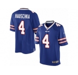 Men's Nike Buffalo Bills #4 Stephen Hauschka Limited Royal Blue Team Color NFL Jersey