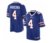 Men's Nike Buffalo Bills #4 Stephen Hauschka Limited Royal Blue Team Color NFL Jersey