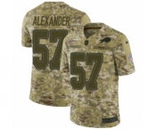 Men's Nike Buffalo Bills #57 Lorenzo Alexander Limited Camo 2018 Salute to Service NFL Jersey