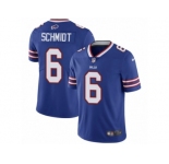 Men's Nike Buffalo Bills #6 Colton Schmidt Vapor Untouchable Limited Royal Blue Team Color NFL Jersey
