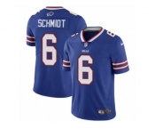 Men's Nike Buffalo Bills #6 Colton Schmidt Vapor Untouchable Limited Royal Blue Team Color NFL Jersey