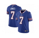 Men's Nike Buffalo Bills #7 Cardale Jones Vapor Untouchable Limited Royal Blue Team Color NFL Jersey