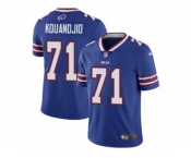 Men's Nike Buffalo Bills #71 Cyrus Kouandjio Vapor Untouchable Limited Royal Blue Team Color NFL Jersey