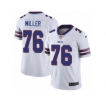 Men's Nike Buffalo Bills #76 John Miller Vapor Untouchable Limited White NFL Jersey
