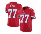 Men's Nike Buffalo Bills #77 Cordy Glenn Limited Red Rush NFL Jersey