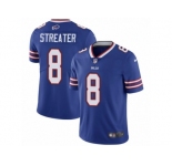 Men's Nike Buffalo Bills #8 Rod Streater Royal Blue Team Color Vapor Untouchable Limited Player NFL Jersey