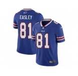 Men's Nike Buffalo Bills #81 Marcus Easley Vapor Untouchable Limited Royal Blue Team Color NFL Jersey