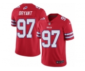 Men's Nike Buffalo Bills #97 Corbin Bryant Limited Red Rush NFL Jersey