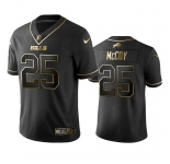 Nike Bills #25 Lesean Mccoy Black Golden Limited Edition Stitched NFL Jersey