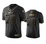 Nike Bills #70 Cody Ford Black Golden Limited Edition Stitched NFL Jersey